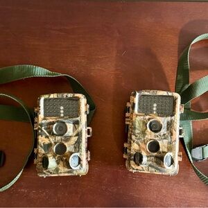 2 Cam Park Camouflage Trail Cameras Set